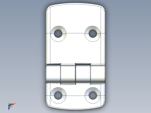 型材-KJN 30-60 COMBI HINGE 095K3060F00俯视缩略图