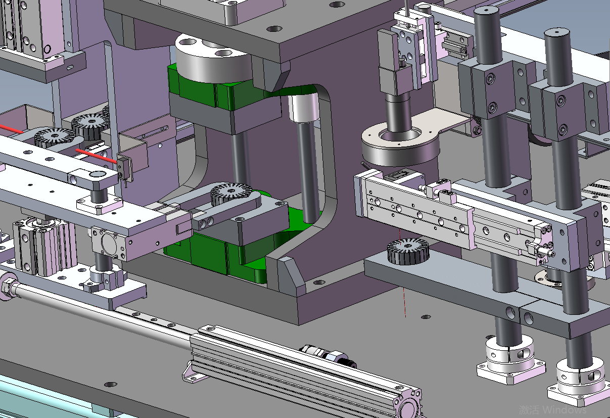 定子铁芯整形检测机sw18可编辑
