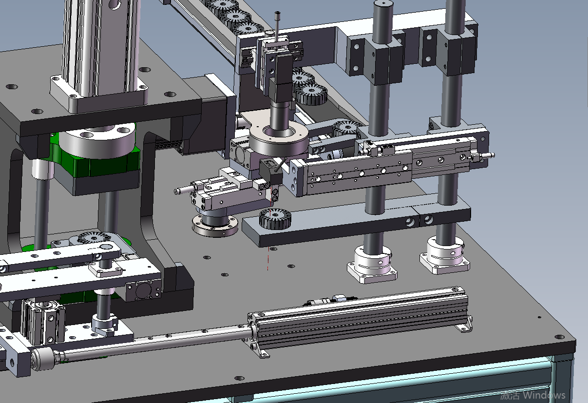定子铁芯整形检测机sw18可编辑