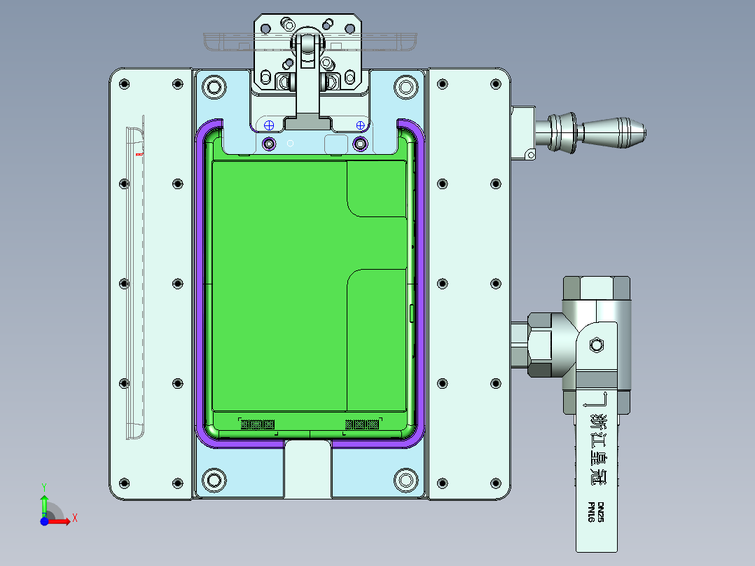 NKD-CNC3_笔记本CNC工装夹具三维模型0304前视图