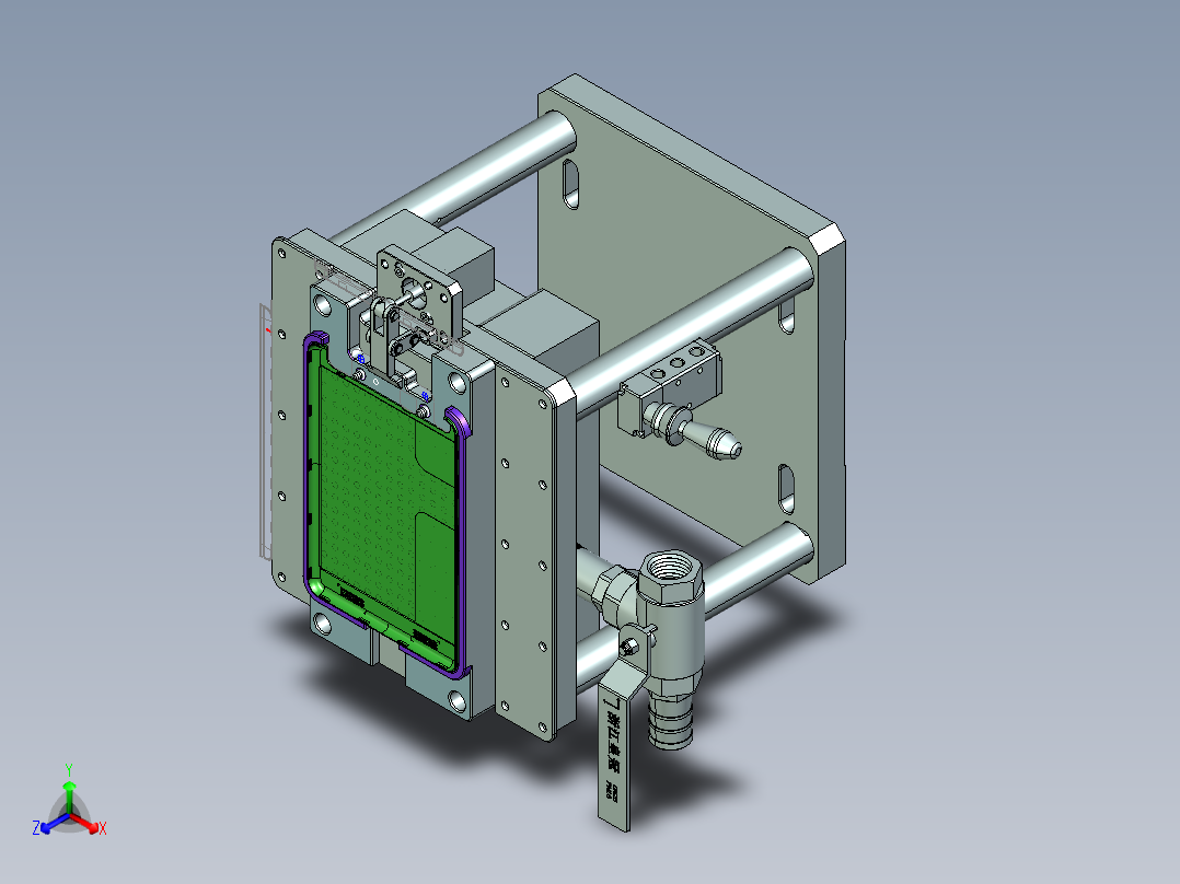 NKD-CNC3_笔记本CNC工装夹具三维模型0304正等轴测图