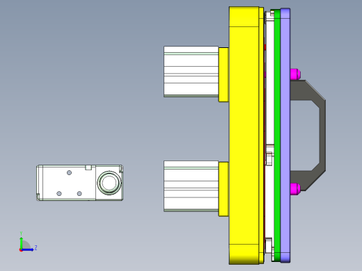 N500-T0P-笔记本CNC工装夹具三维模型CNC5左视缩略图