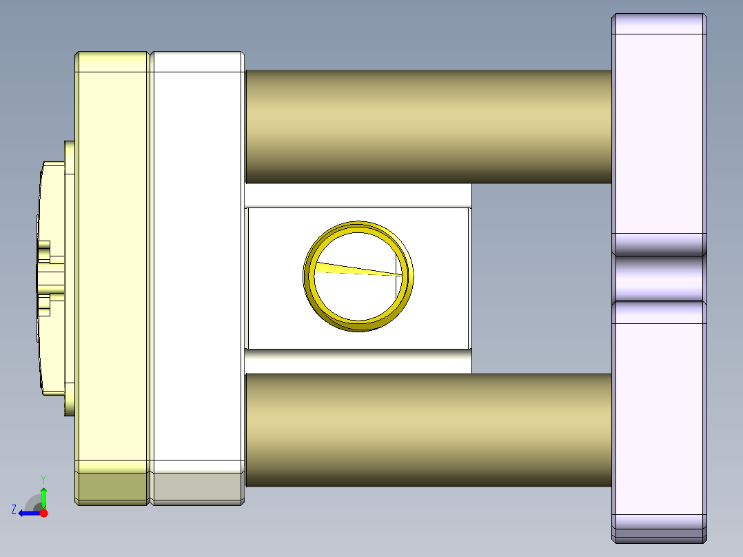 X1-CNC8笔记本CNC工装夹具三维模型-0314右视图