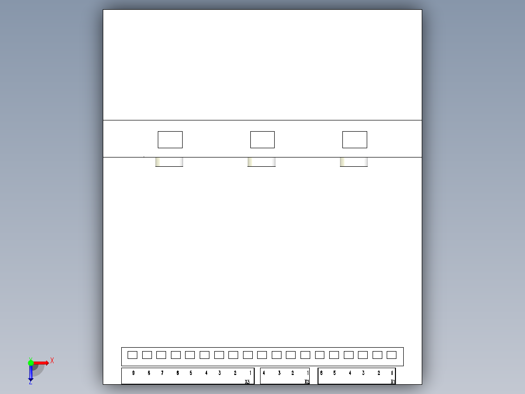 西驰电气 CMC-022俯视图