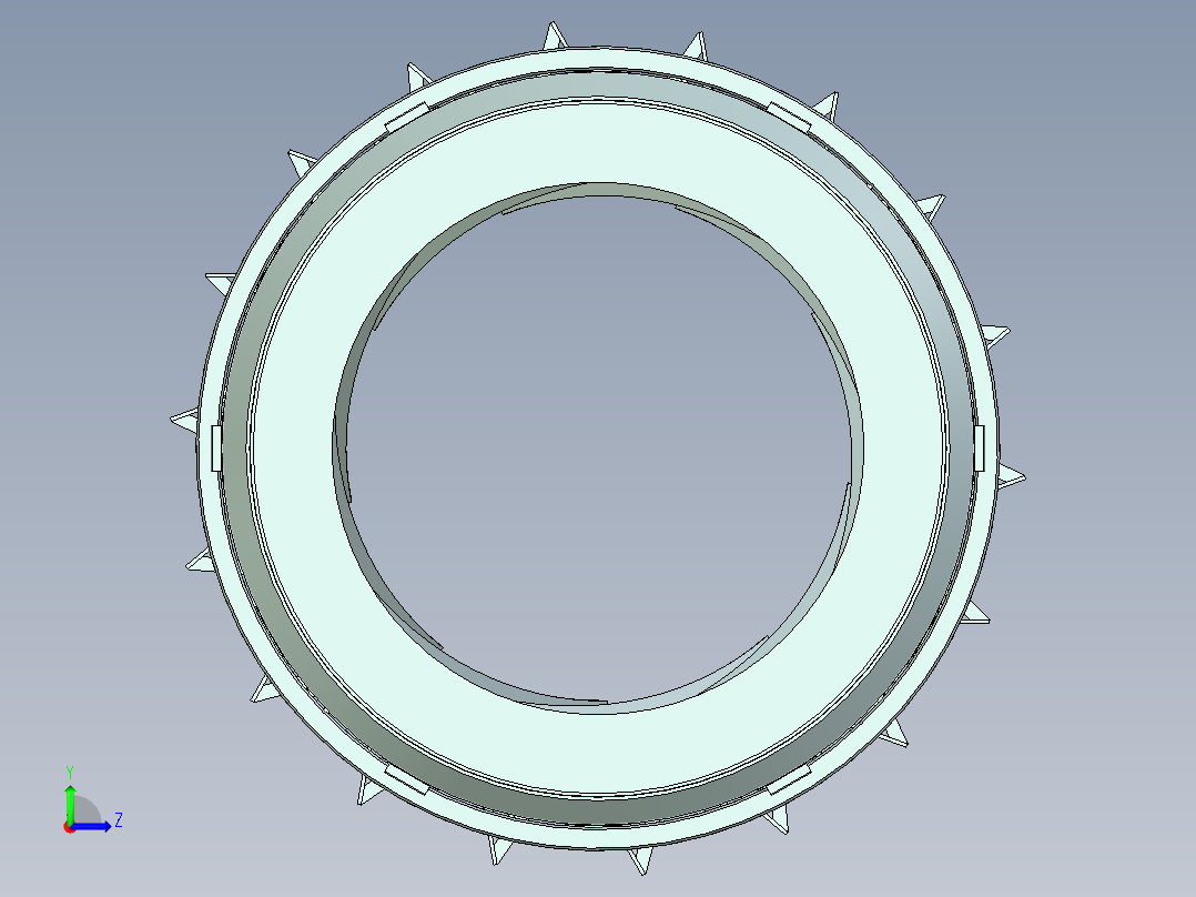 A2004703-沥青厂的干燥滚筒左视图