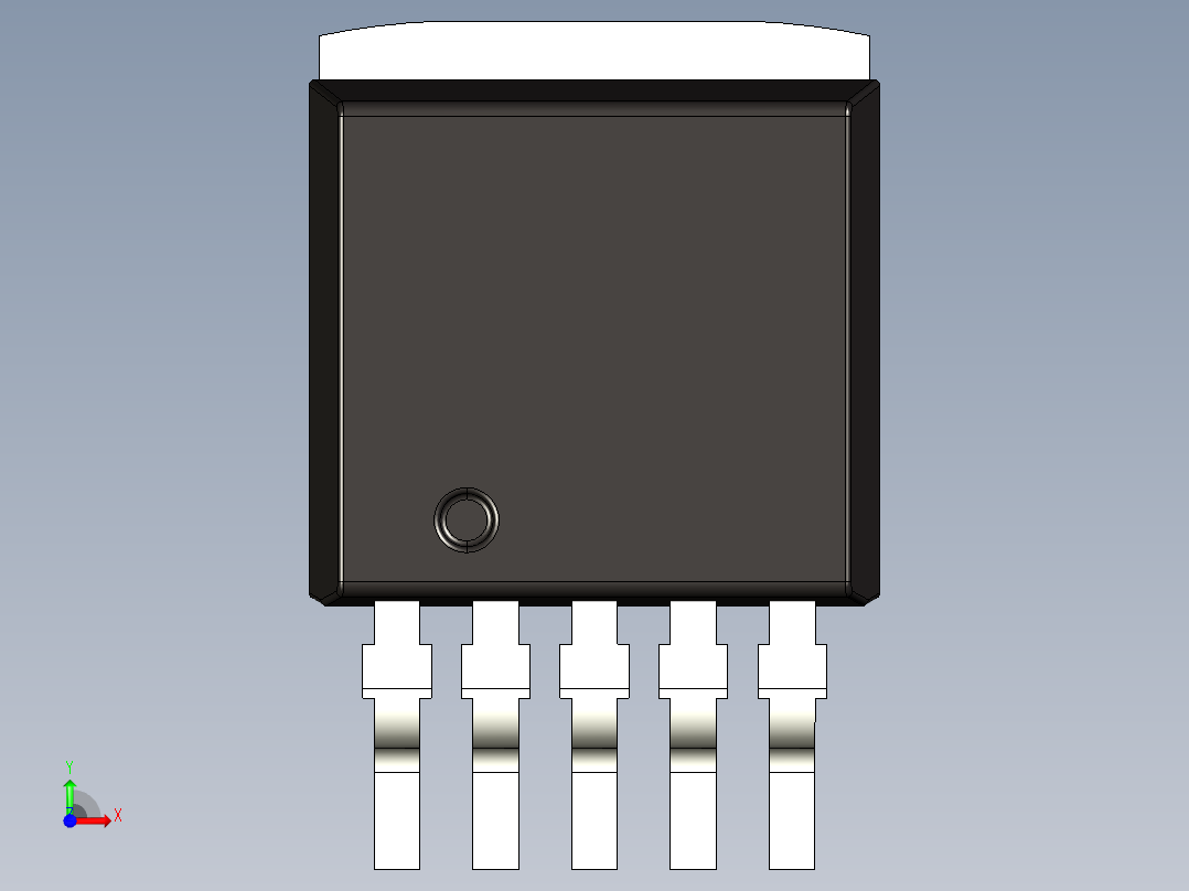 B2005254-IC 贴片封装 TO263-5前视图