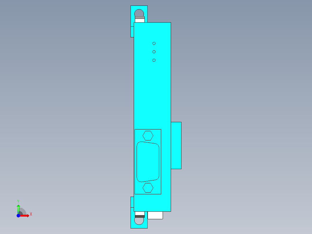 模块-FX5-232ADP前视图