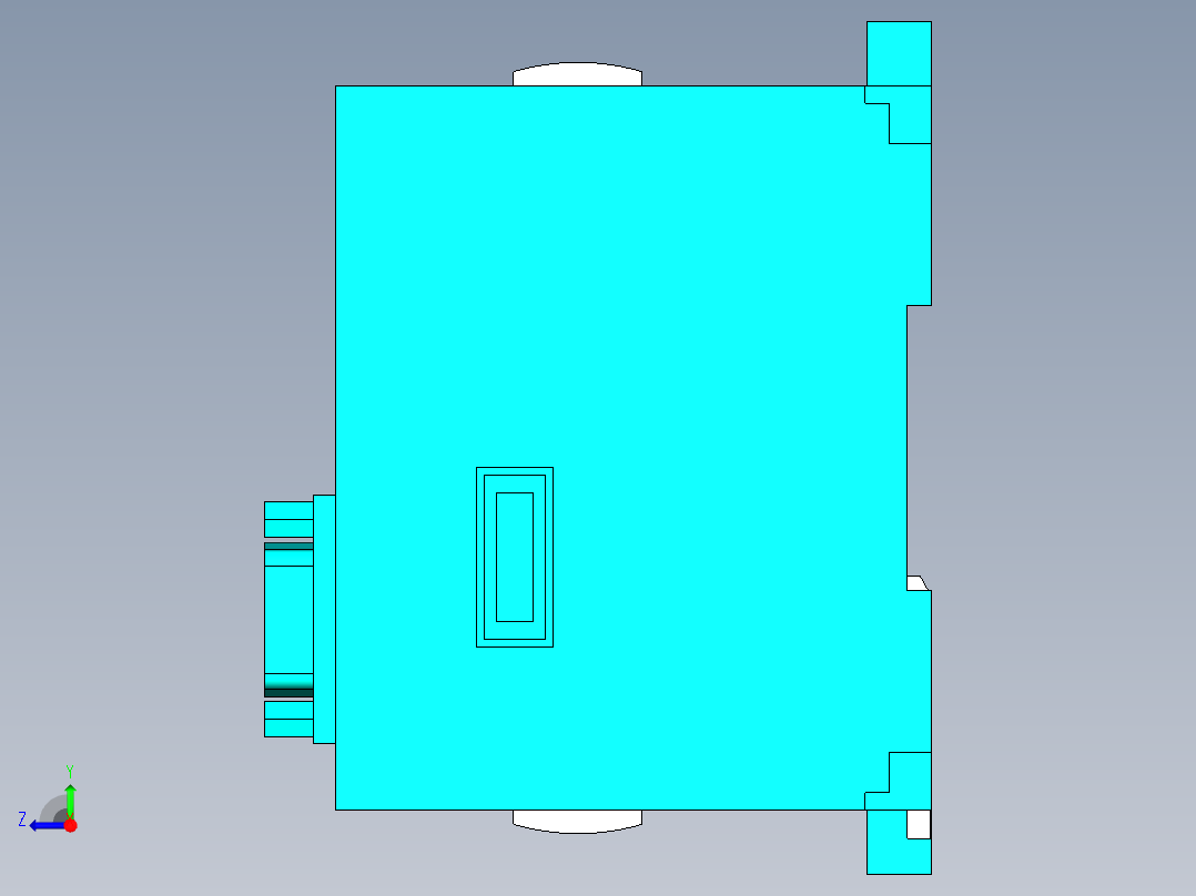 模块-FX5-232ADP右视图