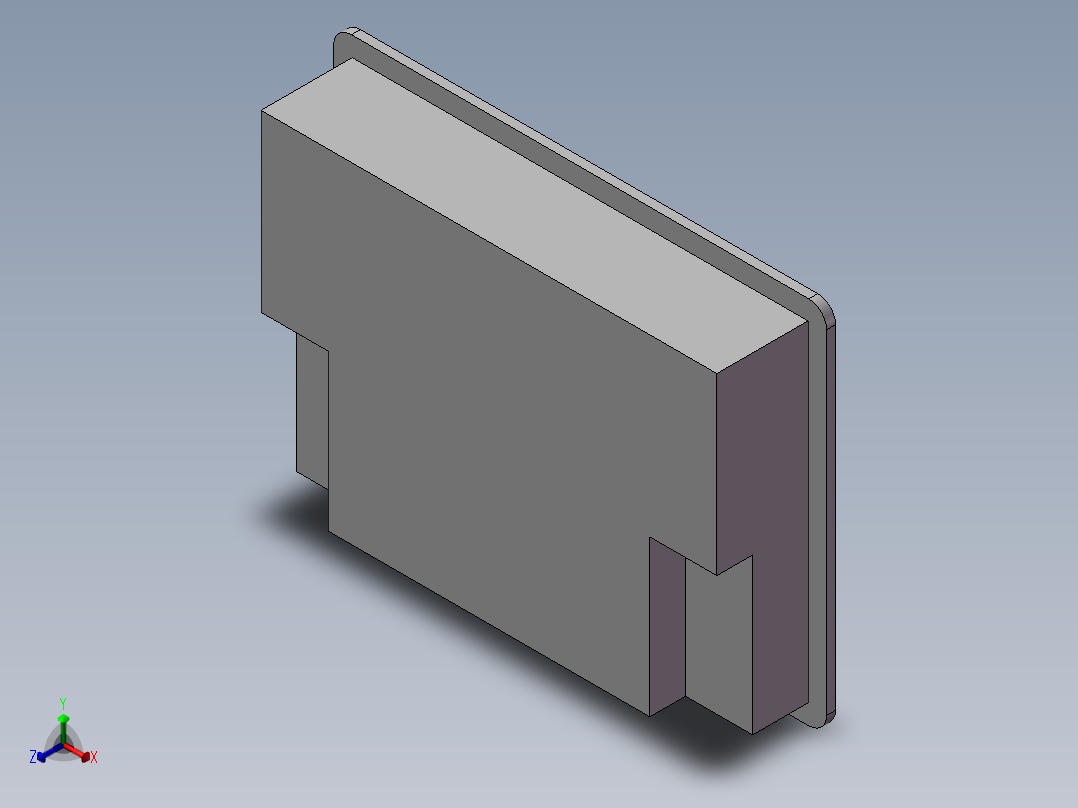 普洛菲斯触摸屏-PFXGE4501WAD正等轴测图