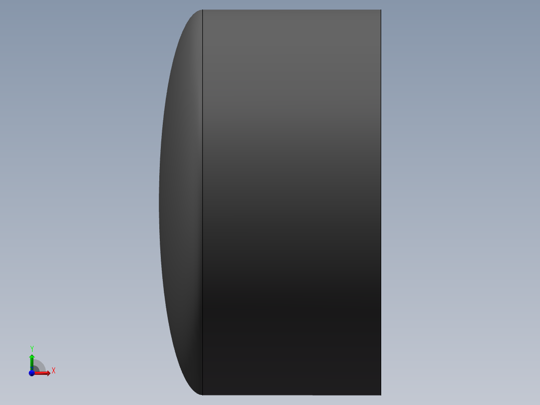 U-PVC CAP DN200前视图