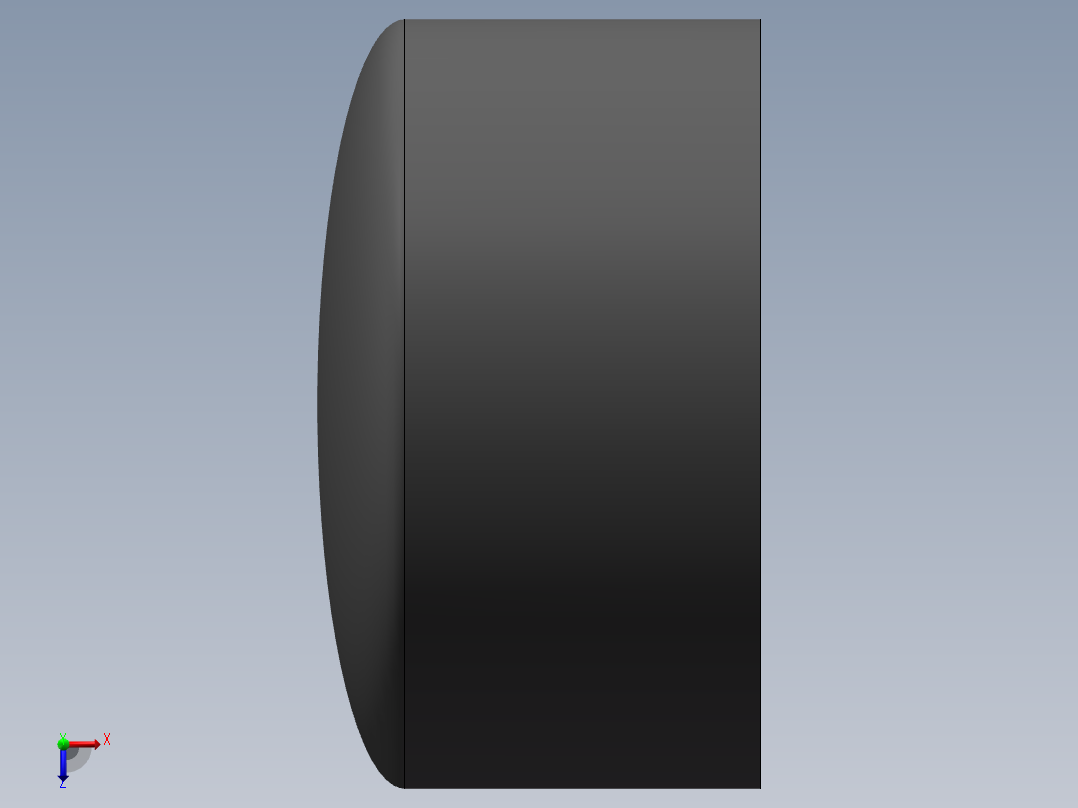 U-PVC CAP DN200俯视图