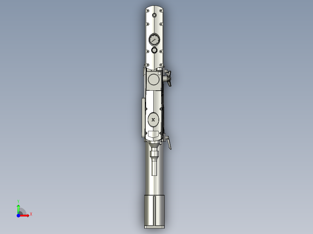 超声波焊接机前视图