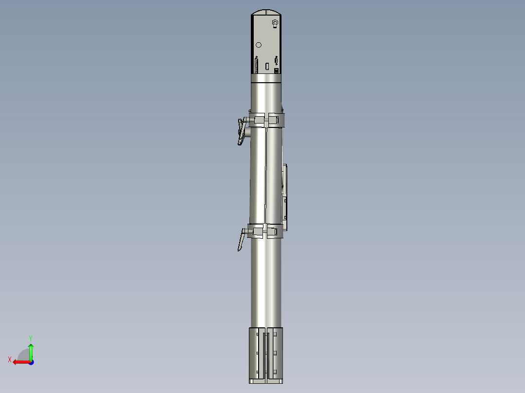 超声波焊接机后视图