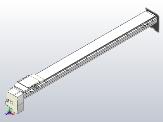 机器人皮带驱动直线轴TPA-GCB-120-P70-L1050-RP-M20-N3