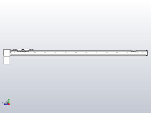 机器人皮带驱动直线轴TPA-GCB-120-P70-L1050-RP-M20-N3右视缩略图