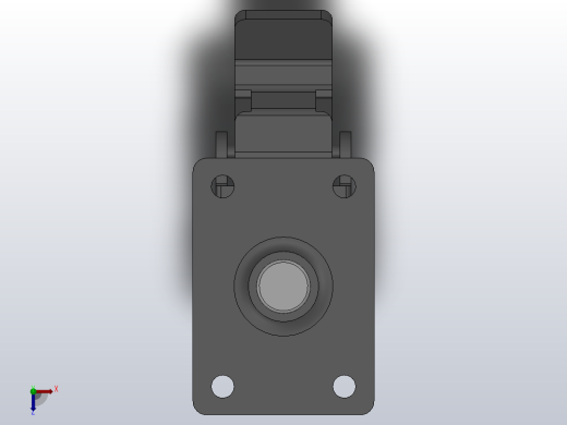 Z11-01C-075-402B中型轮[B11-01-075-402B]脚轮俯视缩略图