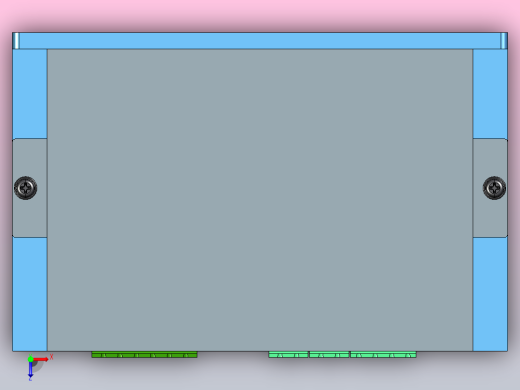 数字步进电机与驱动器DMA882S-IO-3D图纸俯视缩略图