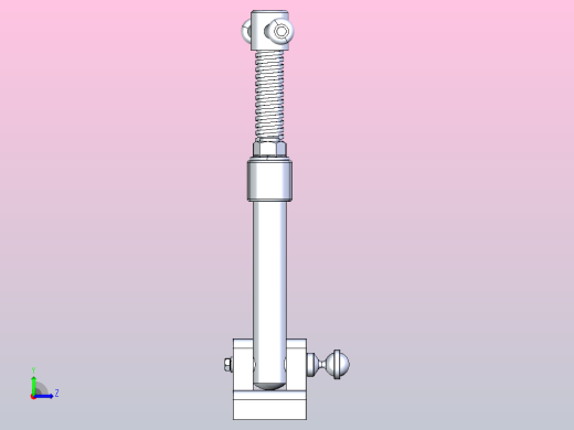 管件压紧装置左视缩略图