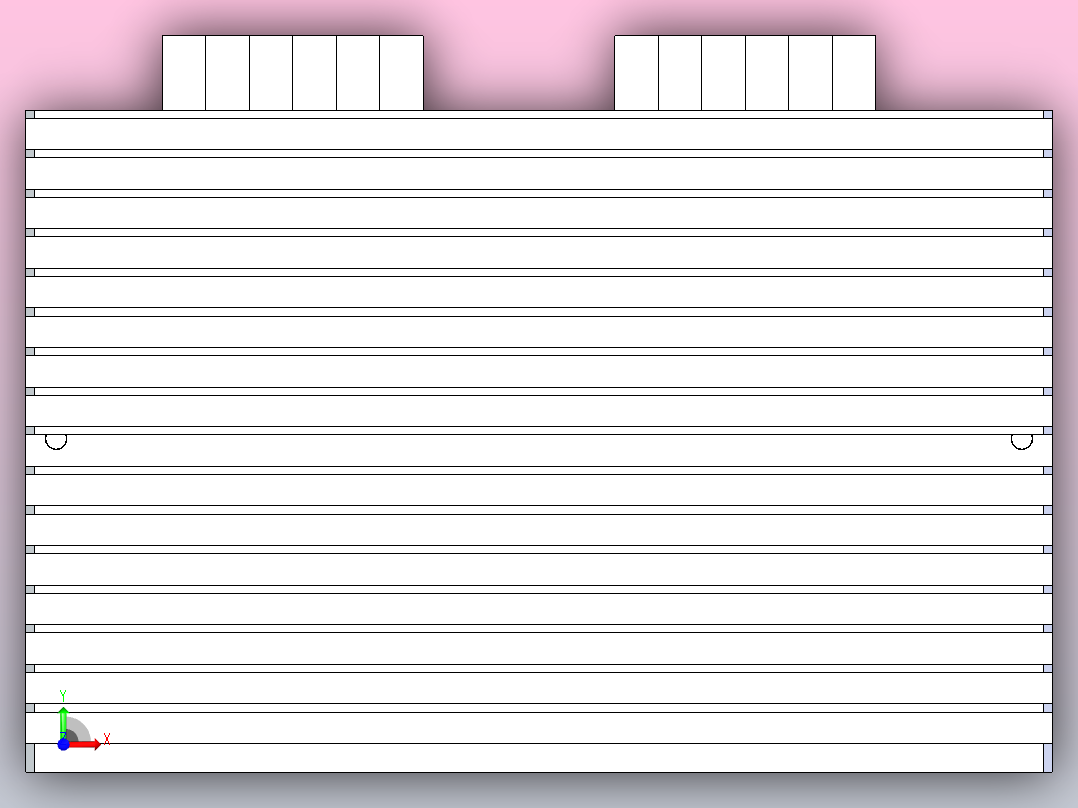 DM542微步驱动器前视图