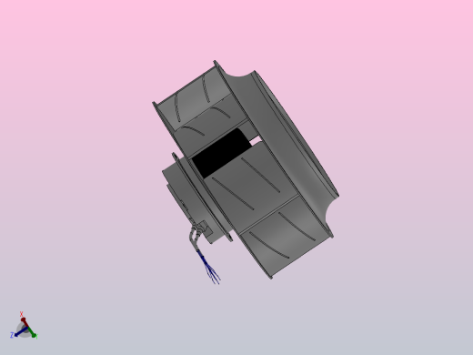 EC后倾离心风扇 355mm[ECB355A230]前视缩略图