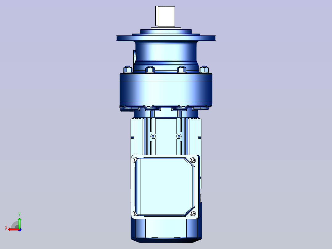 住友(SMT)减速机3D CNVM05-6100-B后视图