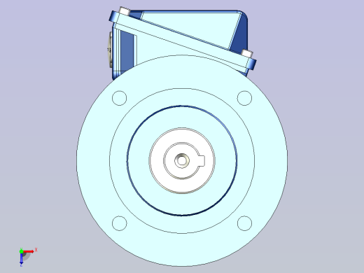 住友(SMT)减速机3D CNVM05-6100-B俯视缩略图