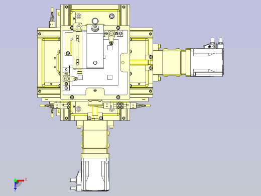 一款激光测量仪3D模型俯视缩略图