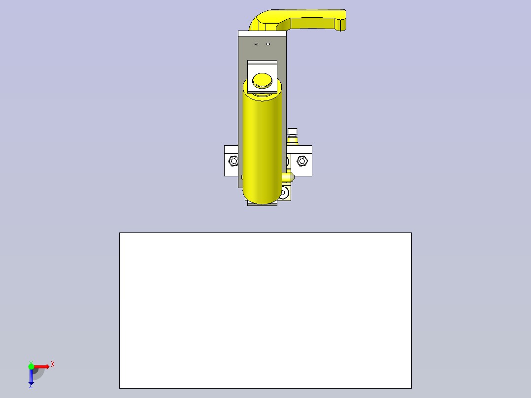 一款防垫片偏移的滚轮3D图模型俯视图