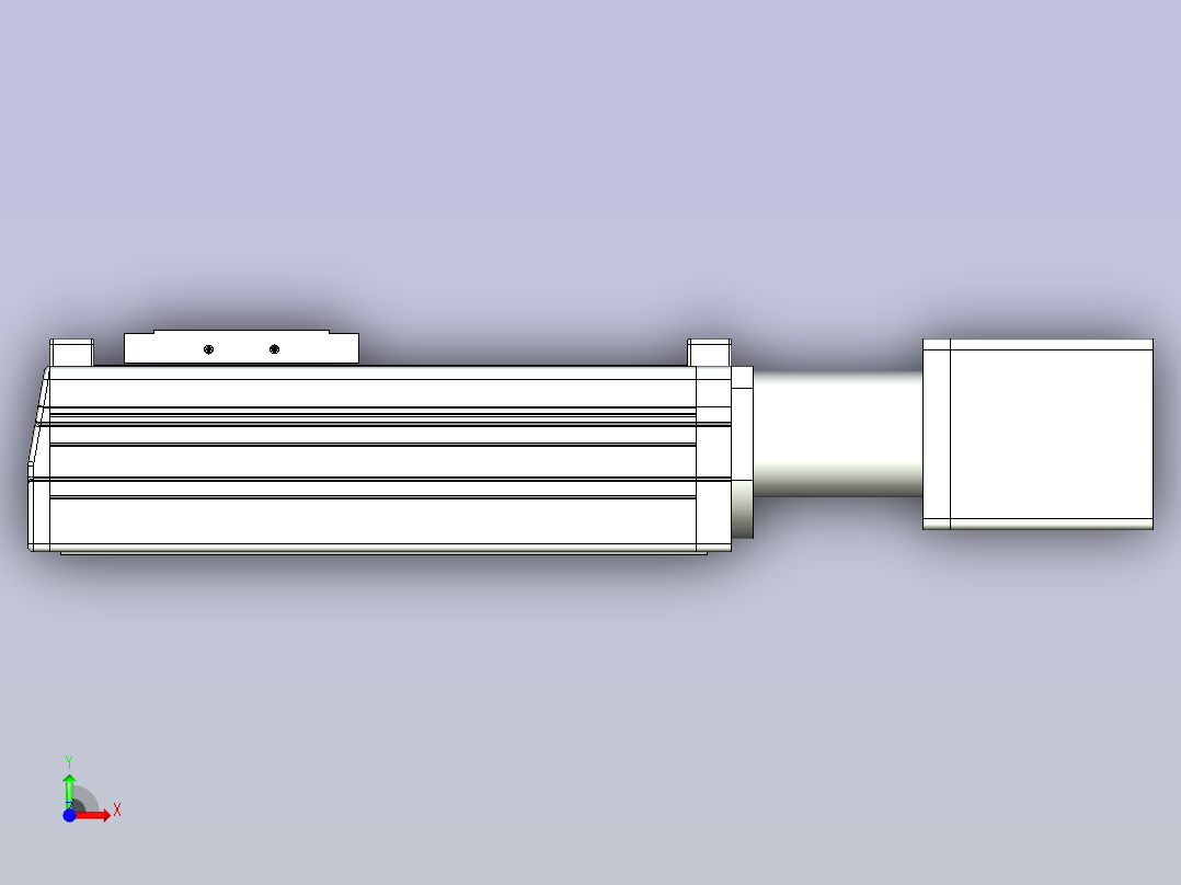 SMN35-ME配步进电机模组[SMN35-50L-ME]前视图