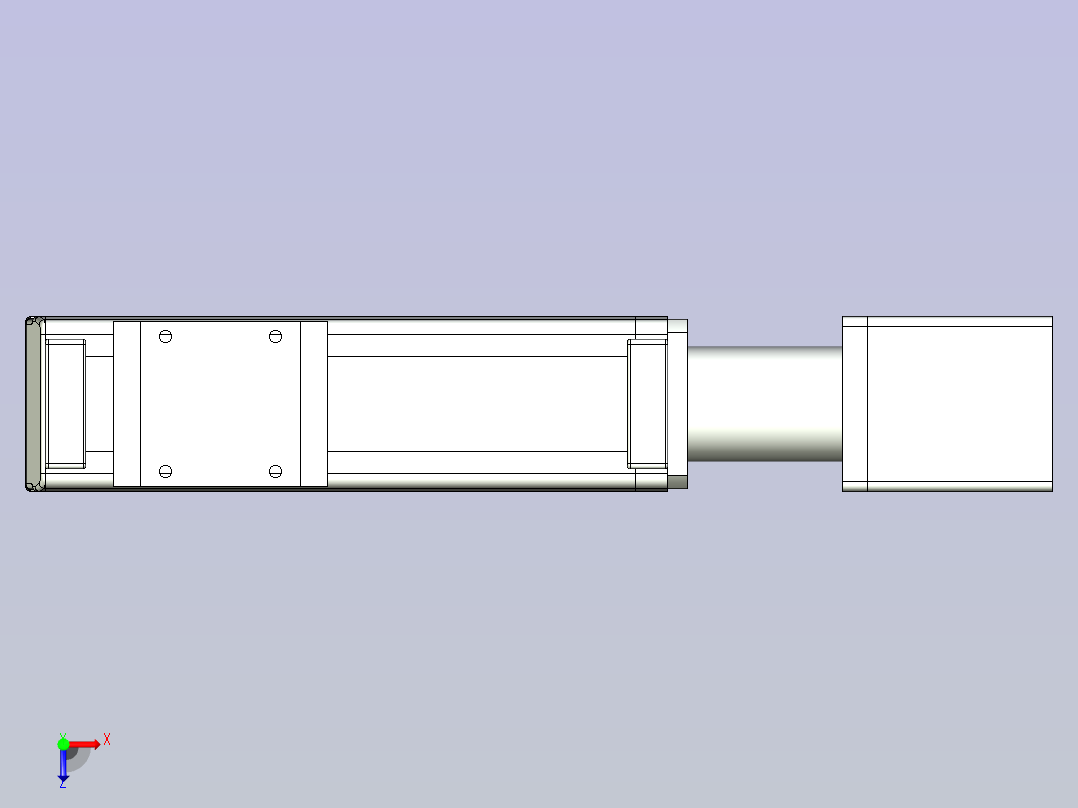 SMN35-ME配步进电机模组[SMN35-50L-ME]俯视图
