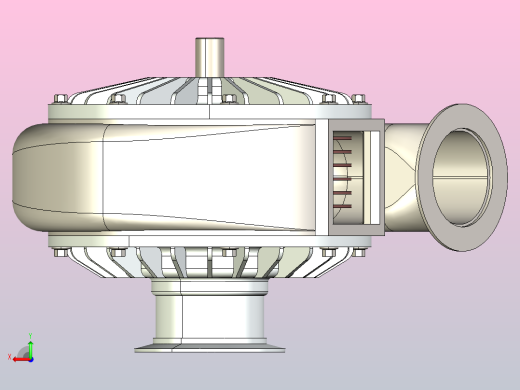 涡轮泵（SolidWork218）后视缩略图