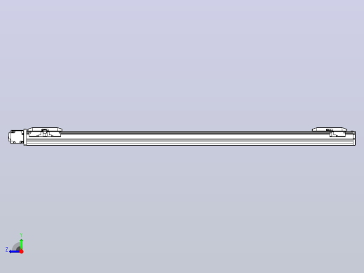 皮带直线轴双滑块型TPA-GCBS-50-P42-L400-DL-M10-N3右视缩略图