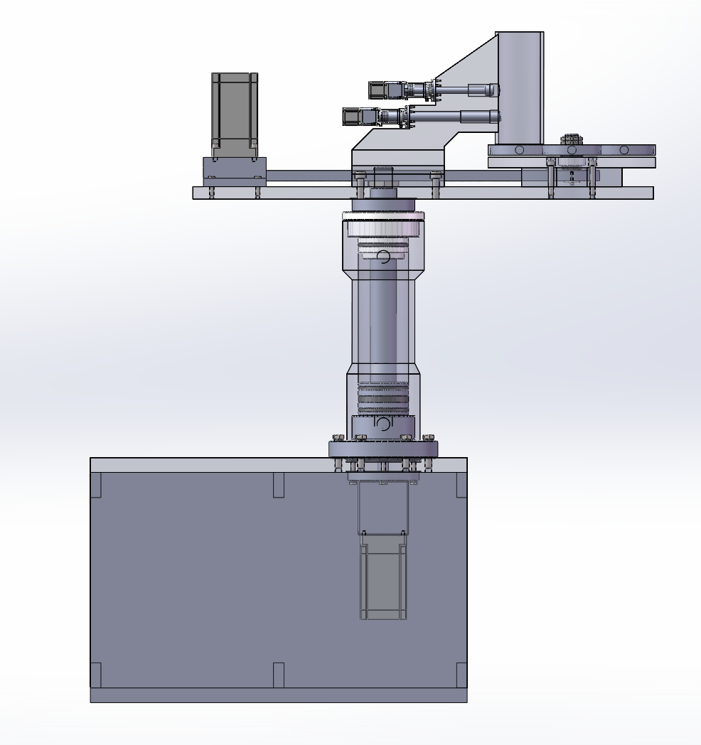 自动卸料装置（SW+CAD）