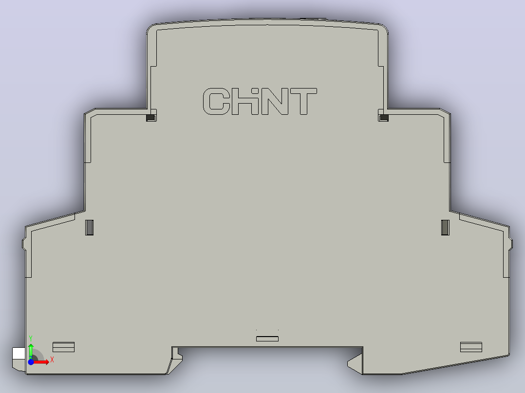 NTE8-Y时间继电器三维模型202012前视图