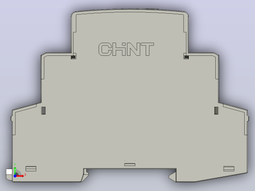 NTE8-Y时间继电器三维模型202012前视缩略图