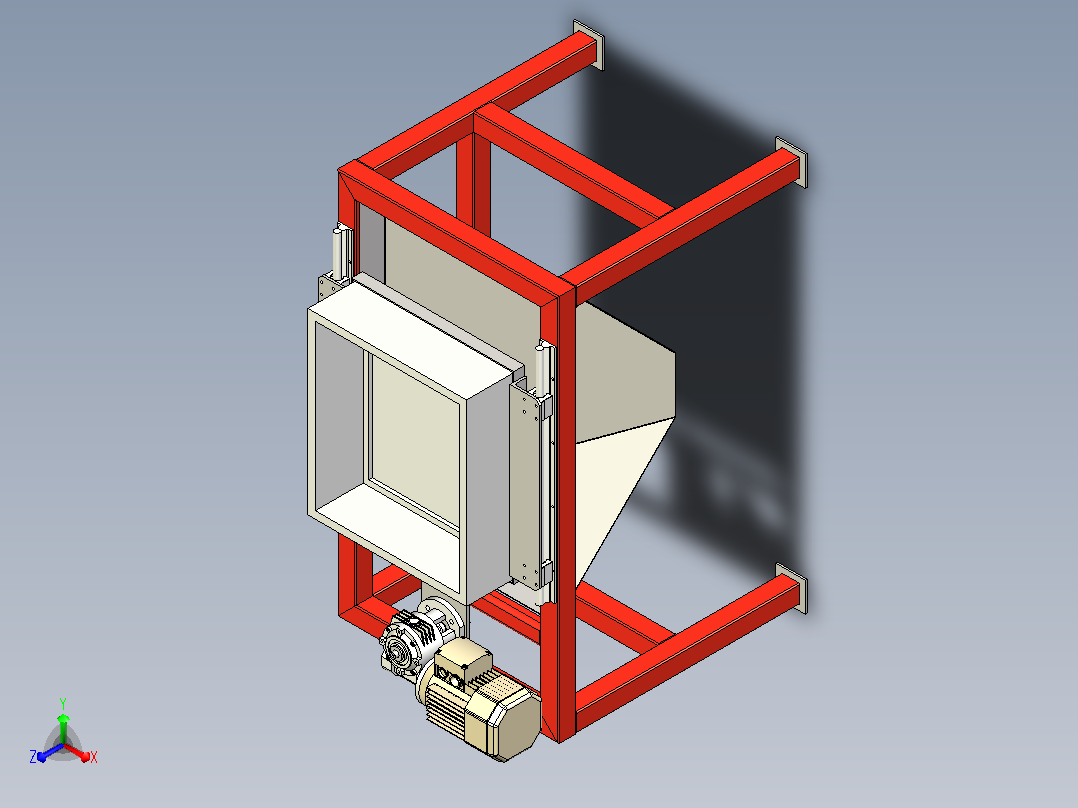自动筛正等轴测图