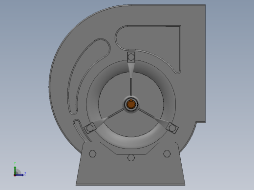SYD-L离心风机[SYD225 L]亿利达.sldprt前视缩略图