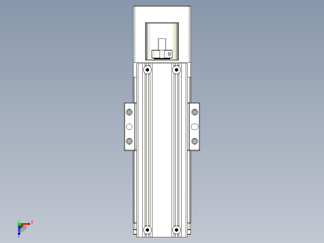 钢基模组TPA-KNR-4002C-100A1-M-F0俯视图
