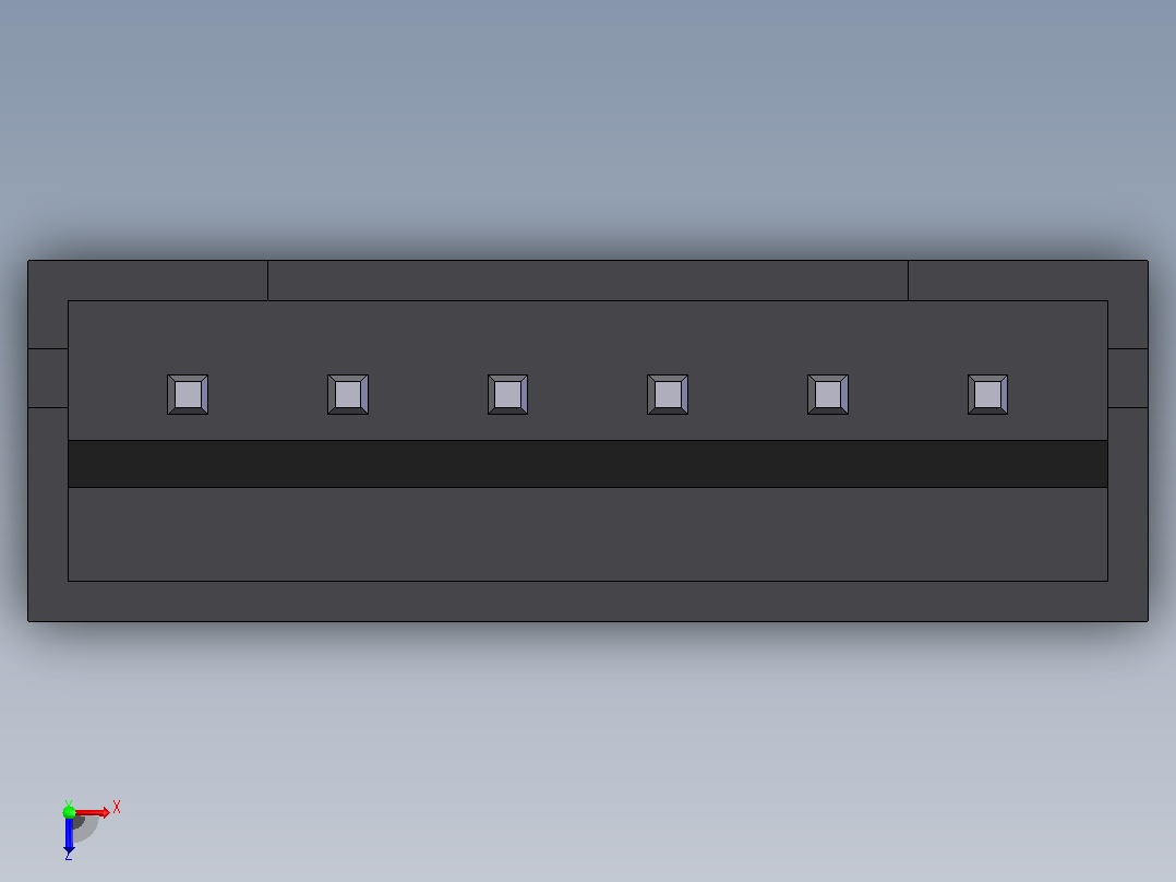 电子器件Header 2_0 6x俯视图