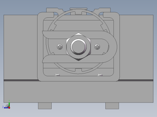 微电机壳铣平面夹具右视缩略图