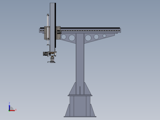 桁架式三轴机械手sw16可编辑