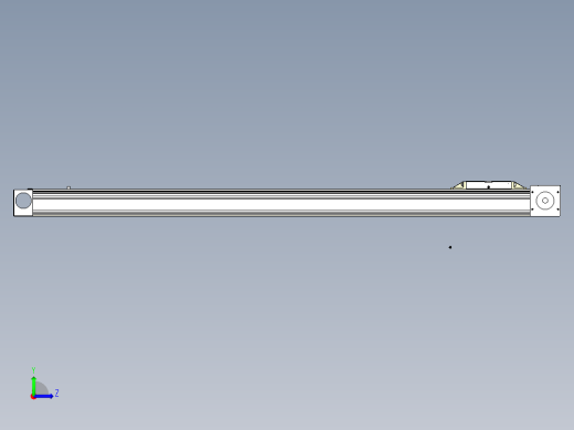 Toyo东佑达直线模组-M80M-S-X102-1100-L-P40-C4左视缩略图
