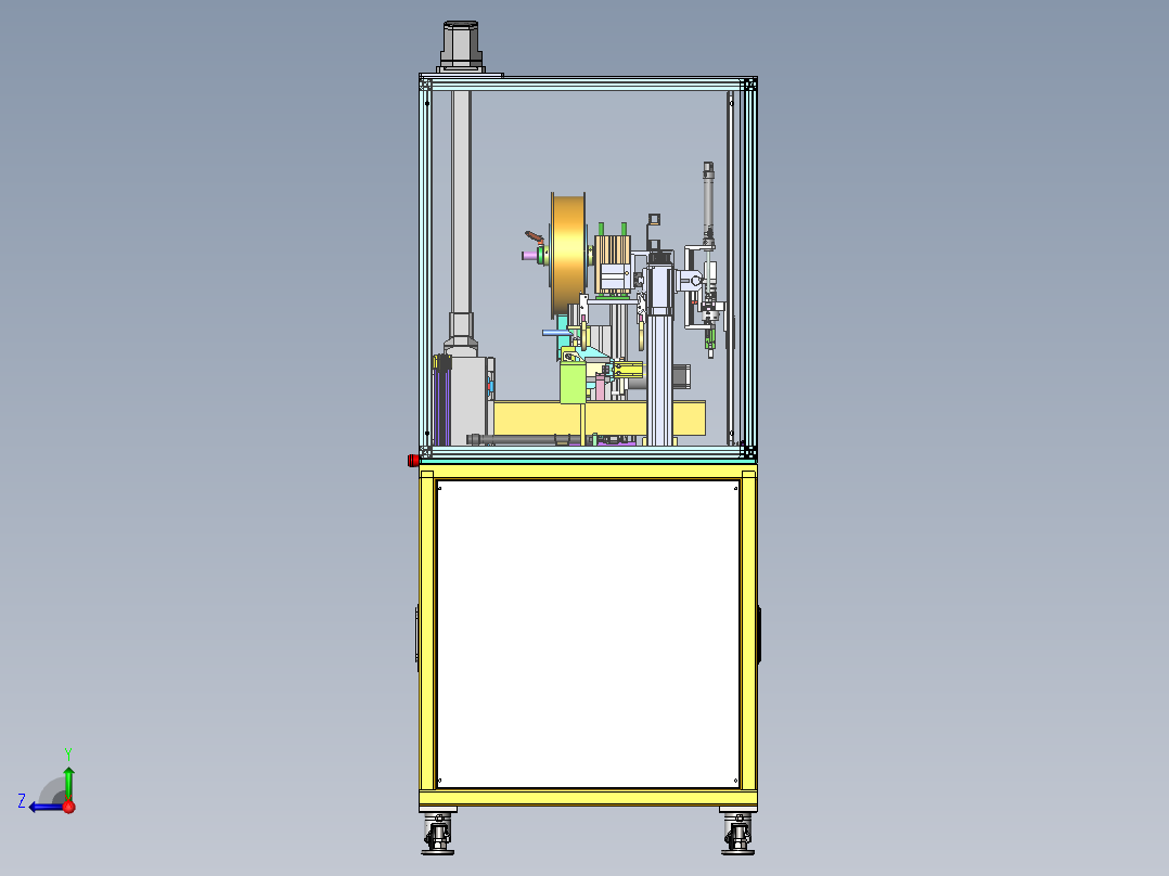 2022.09月-JKTY捆扎机捆扎结构设计sw18可编辑右视图