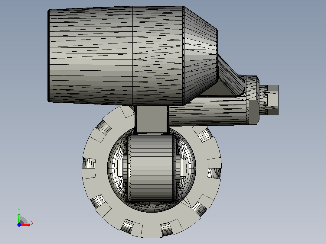 川崎+ZX10R+后吸收器前视图