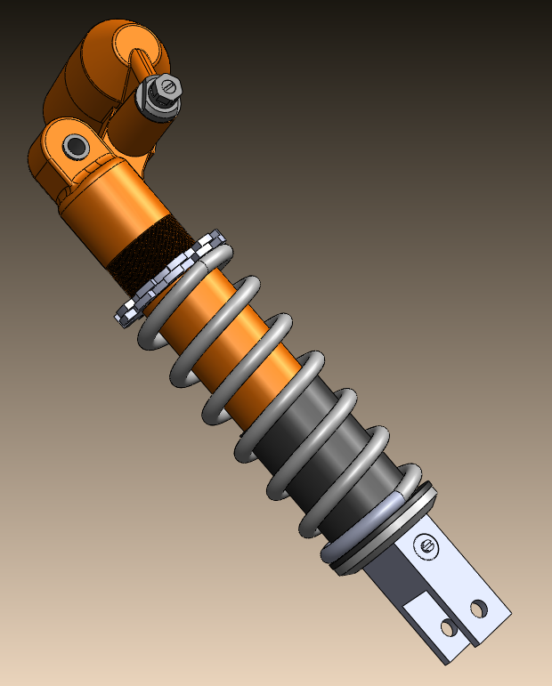 川崎+ZX10R+后吸收器