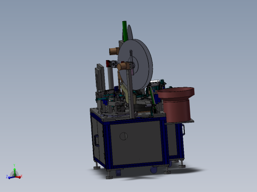 自动化转盘式五金件组装机