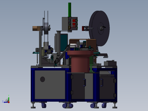 自动化转盘式五金件组装机右视缩略图