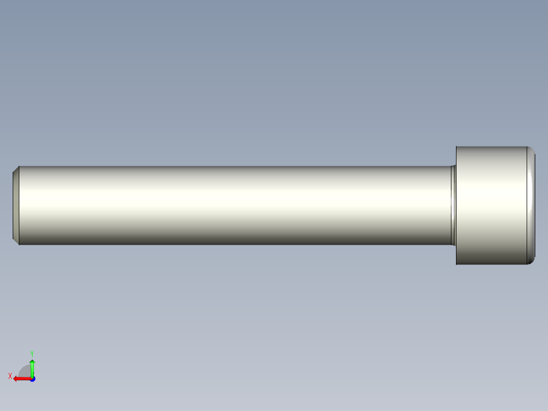 螺钉-DIN_912-M16x90.stp后视图