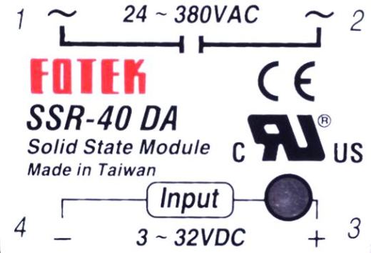 SSR-XXDA FOTEK固态继电器+ HS50H散热器缩略图