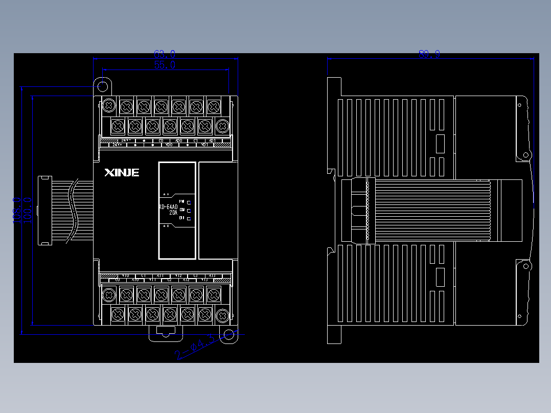 XD-E4AD2DA外观图（三个指示灯）-220121